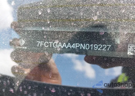 2023 Rivian R1T Adventure Quad Motor Large Pack from USA, damaged, VIN 7FCTGAAA4PN019227